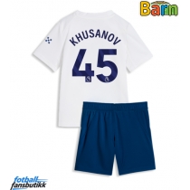 Manchester City Abdukodir Khusanov #45 Tredjedraktsett Barn 2026-27 Kortermet (+ Korte bukser)